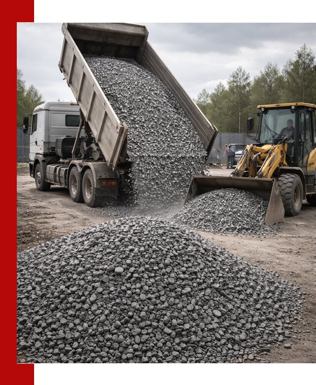 Доставка и продажа щебня гранитного в Краснокаменске