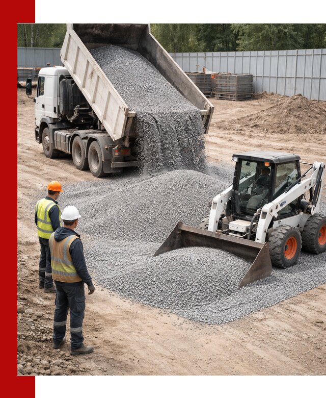 Доставка и продажа гранитного щебня фракции 0-5 в Краснокаменске