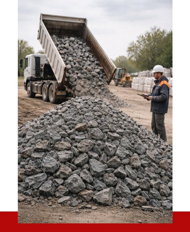 Гранитный щебень фракция 100-200 в Краснокаменске от 4293 р. ПРОНЕРУДКсн