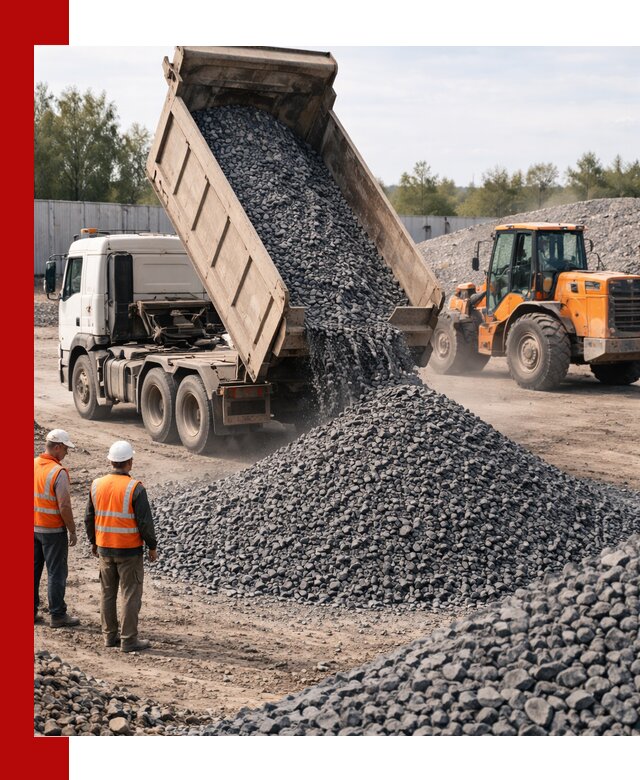 Доставка и продажа щебня габбро-диабаза в Краснокаменске