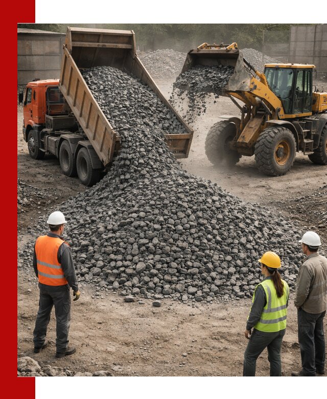 Щебень габбро-диабаз фракция 40–70 доставка в Краснокаменске