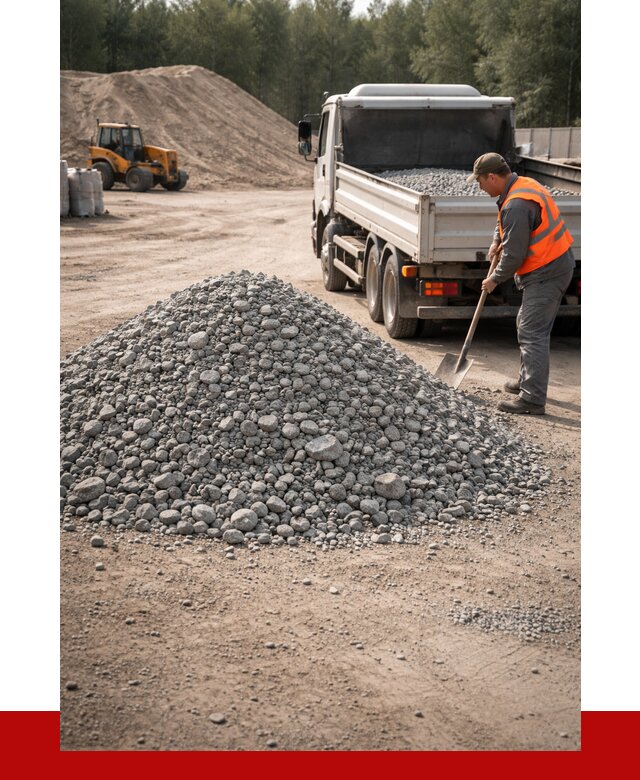 Гравийный щебень фракция 5-10 в Краснокаменске от 2249 р. | ПРОНЕРУДКсн