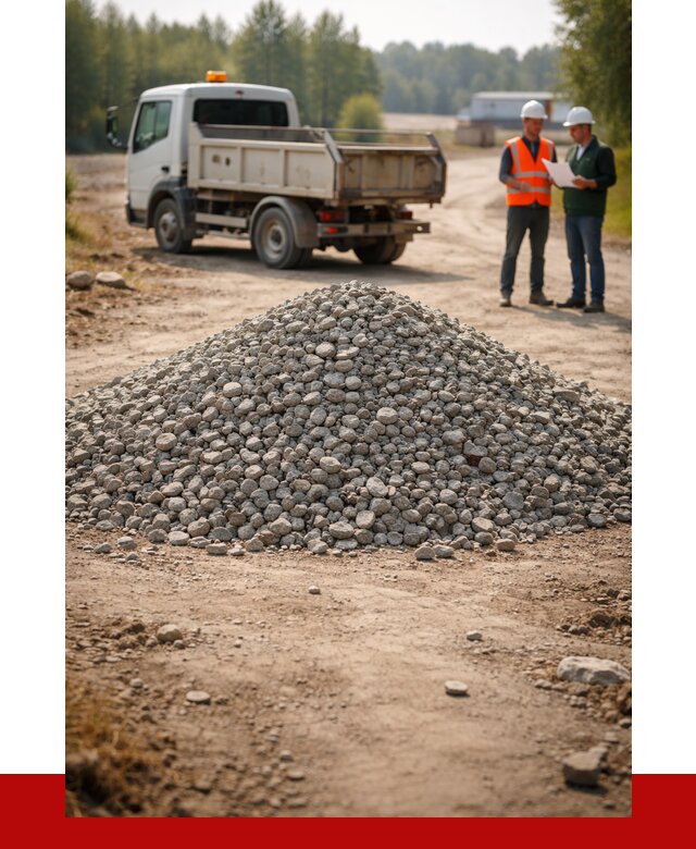 Гравийный щебень фракция 20-40 в Краснокаменске от 1227 р. | ПРОНЕРУДКсн