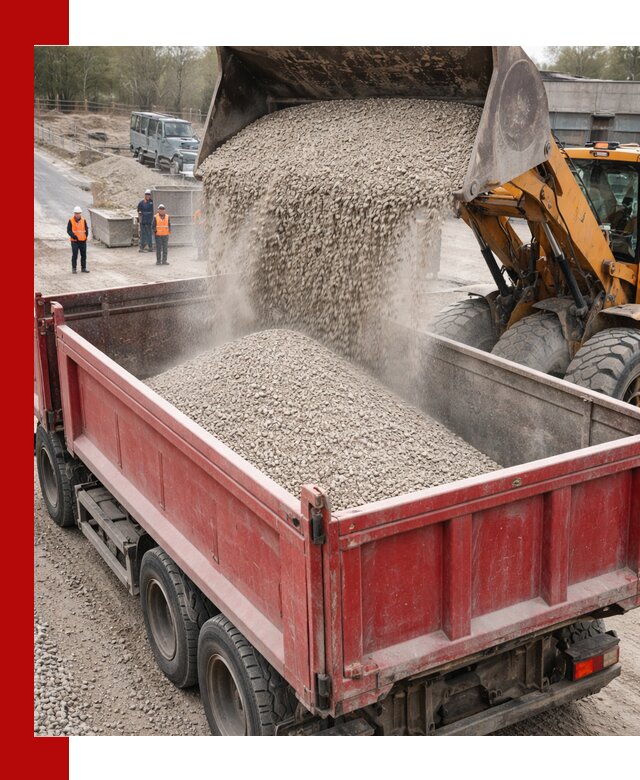 Купить известняковый щебень фракции 0-5 с доставкой в Краснокаменске