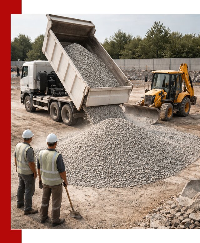 Купить известняковый щебень фракции 5–10 мм с доставкой в Краснокаменске