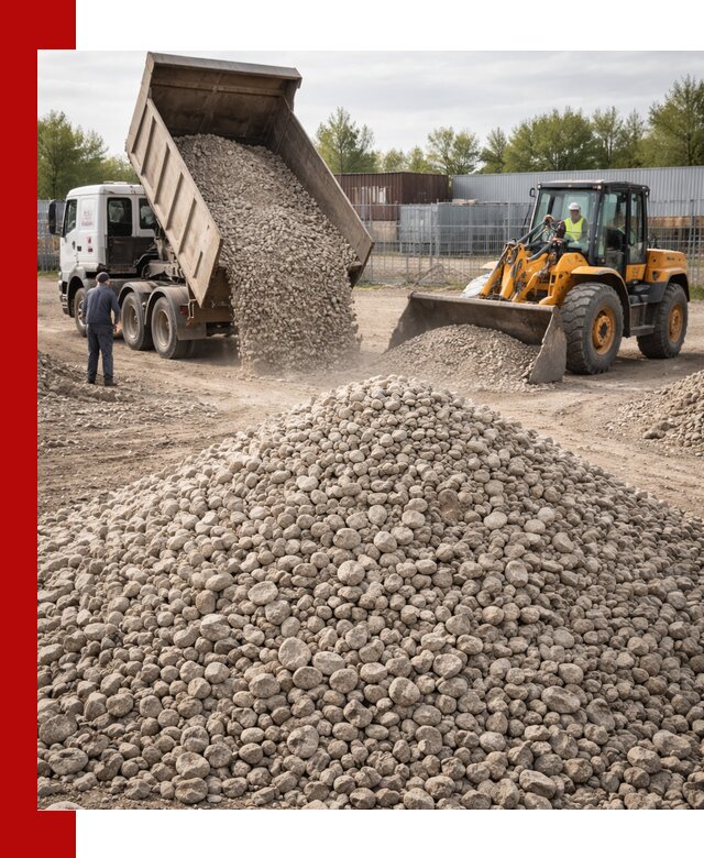 Доломитовый щебень фракции 20–41 с доставкой в Краснокаменске