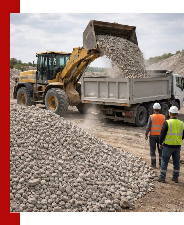 Доломитовый щебень фракция 40–71 доставка и продажа в Краснокаменске