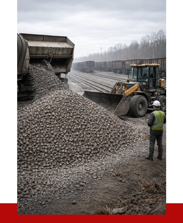 Купить железнодорожный щебень в Краснокаменске от 2862 р. | ПРОНЕРУДКсн