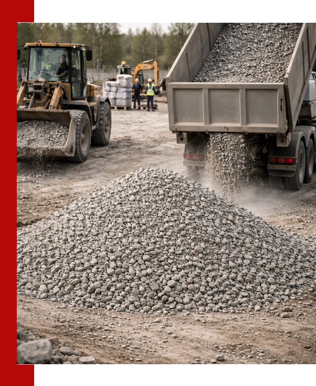 Вторичный щебень фракции 5-20 в Краснокаменске — доставка и продажа крупнотоннажно