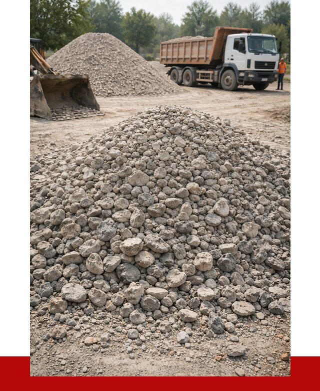 Вторичный щебень фракция 20-40 в Краснокаменске от 2249 р ПРОНЕРУДКсн