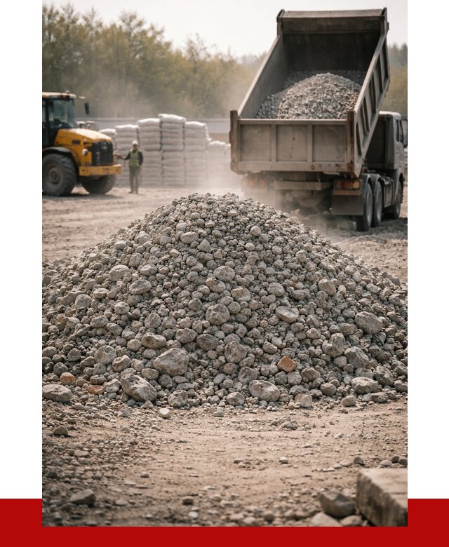 Вторичный щебень фракция 70-150 в Краснокаменске от 1431 р. | ПРОНЕРУДКсн