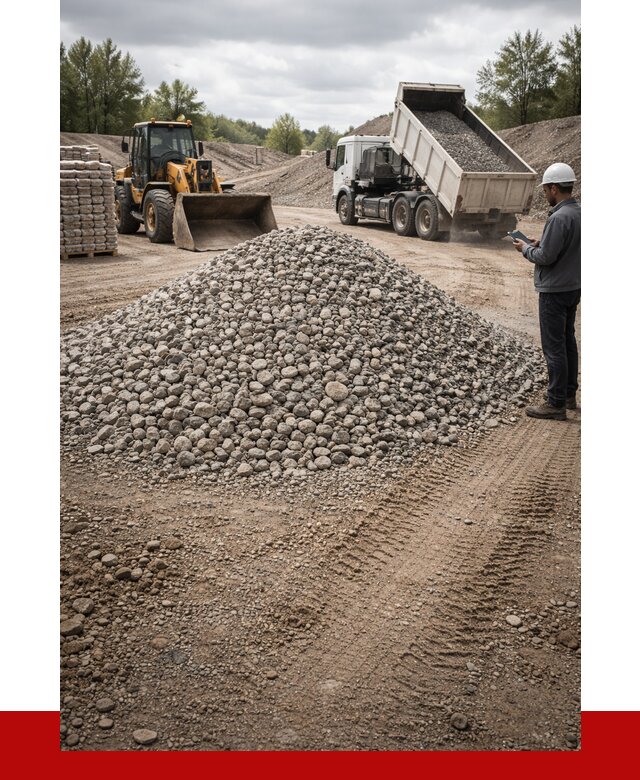Купить бетонный щебень в Краснокаменске, от 3271 р. ПРОНЕРУДКсн