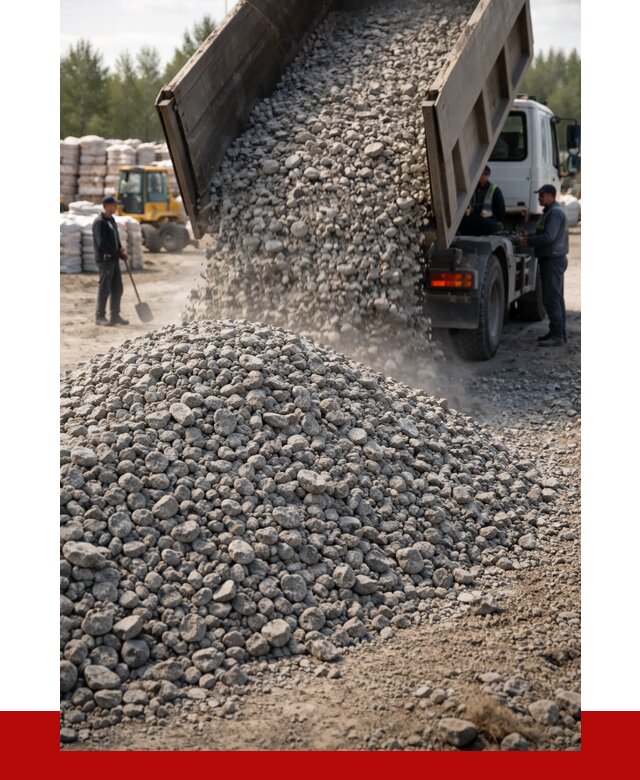 Бетонный щебень фракция 40-70 в Краснокаменске от 1840 р. ПРОНЕРУДКсн