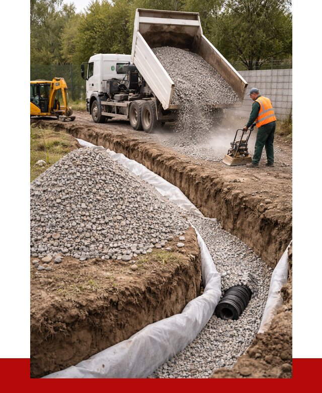 Щебень для дренажа в Краснокаменске от 1891 р., ПРОНЕРУДКсн доставка