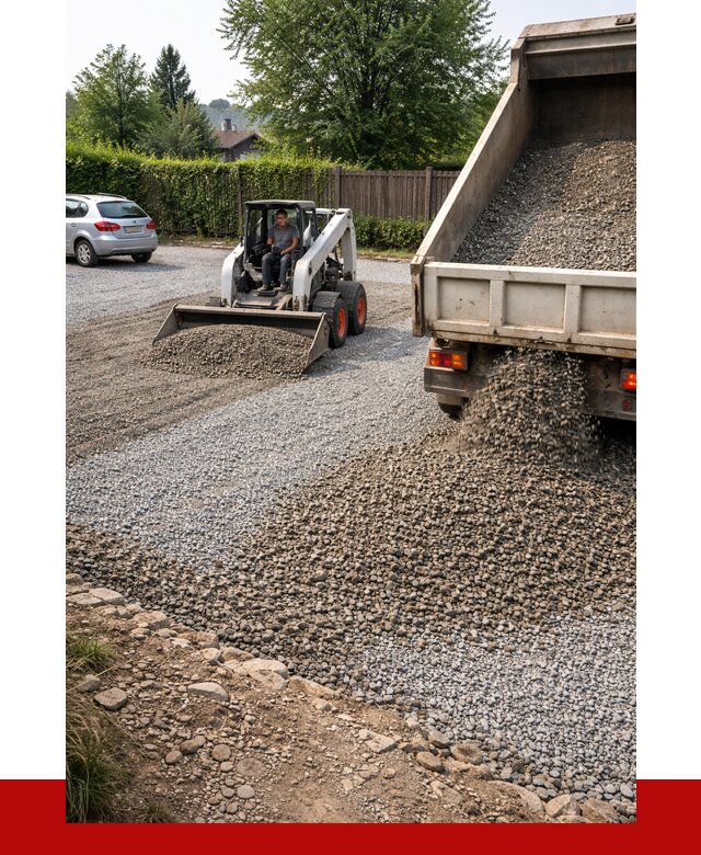 Щебень для парковки в Краснокаменске с доставкой от 1227 р.| ПРОНЕРУДКсн
