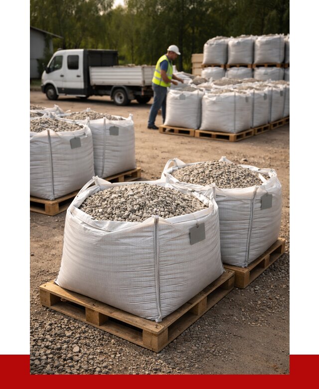 Щебень в мешках с доставкой в Краснокаменске от 4293 р. | ПРОНЕРУДКсн