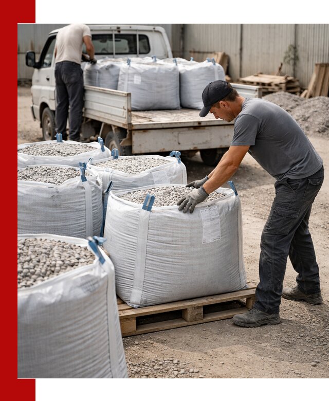 Доставка щебня в мешках по выгодным ценам в Краснокаменске