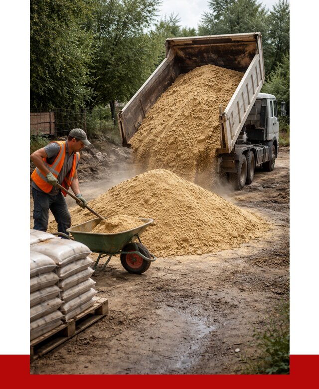 Купить песок с доставкой в Краснокаменске от 1840 р. | ПРОНЕРУДКсн