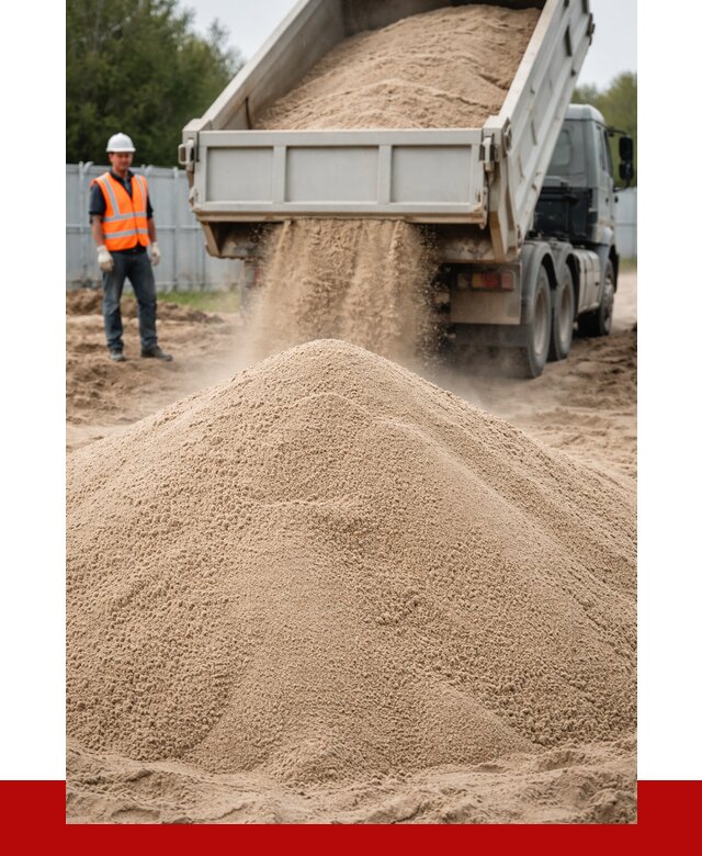 Купить сеяный песок с доставкой в Краснокаменске от 2249 р ПРОНЕРУДКсн