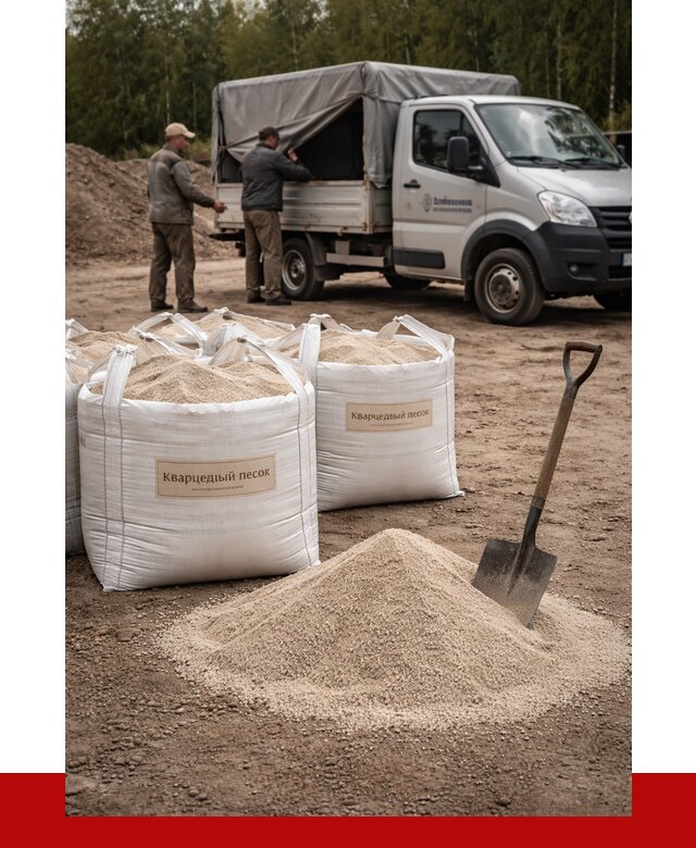 Кварцевый песок для пескоструя в Краснокаменске от 4599 р. | ПРОНЕРУДКсн