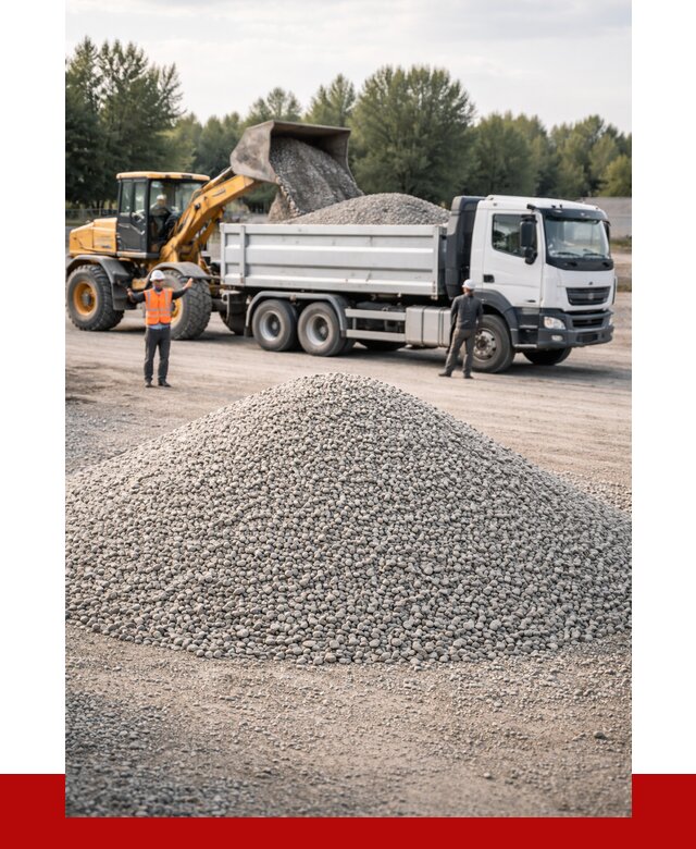 Купить мытый гравий в Краснокаменске от 3577 р, доставка ПРОНЕРУДКсн