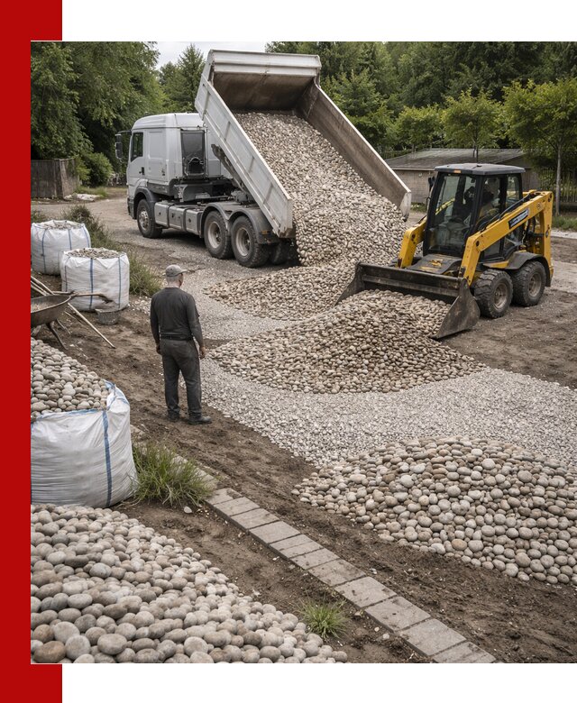 Доставка морской гальки оптом и в розницу в Краснокаменске