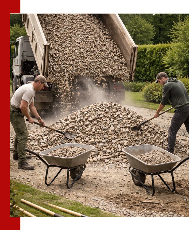 Доставка и продажа декоративной гальки в Краснокаменске