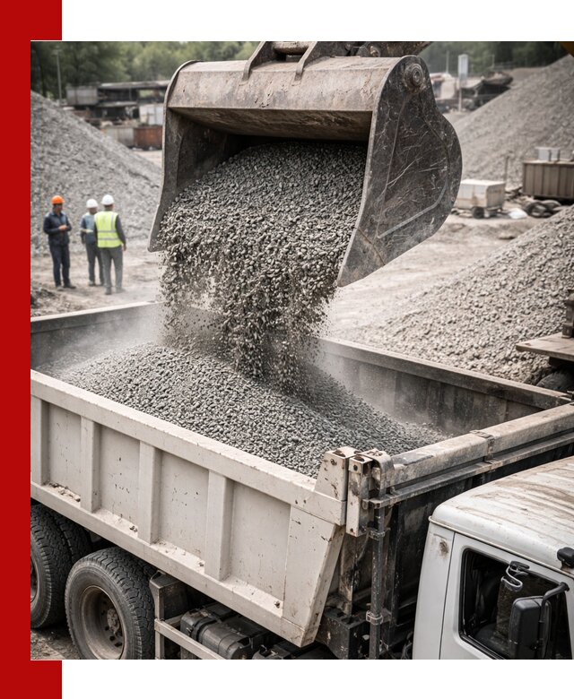 Отсев и крошка для строительства и дорожных работ в Краснокаменске