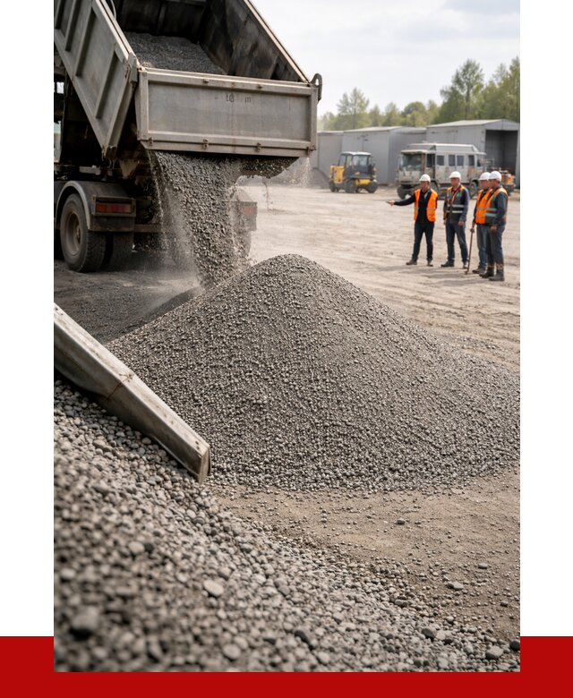 Гравийный отсев 0-5 в Краснокаменске от 1227 р. с доставкой | ПРОНЕРУДКсн