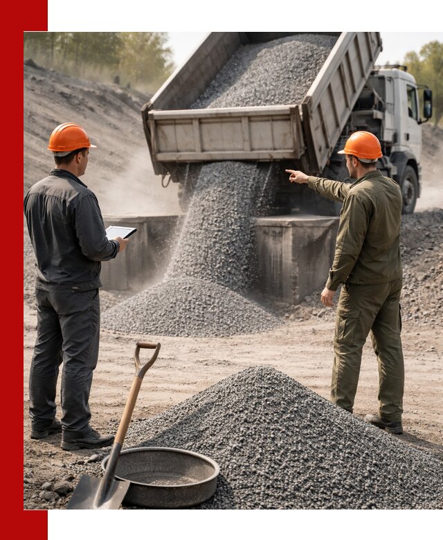 Гранитная крошка фракция 2-5 доставка в Краснокаменске