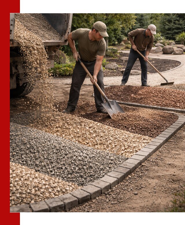 Декоративная крошка для ландшафта в Краснокаменске — продажа и доставка