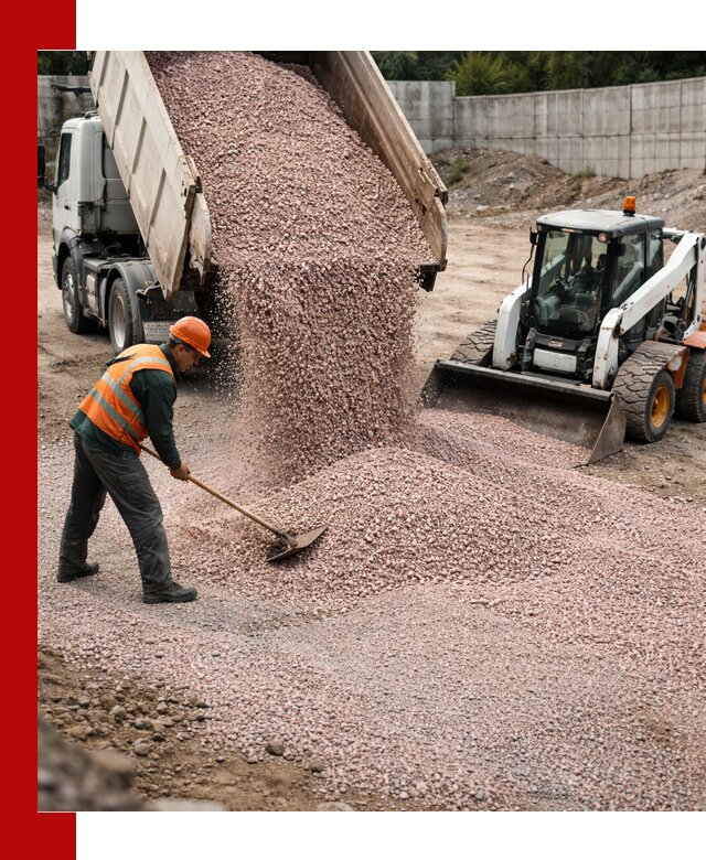 Крошка розовый гранит с доставкой в Краснокаменске от производителя