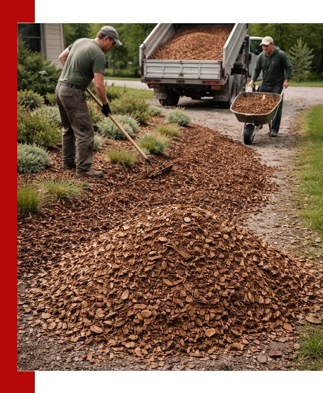 Крошка для мульчирования с доставкой в Краснокаменске