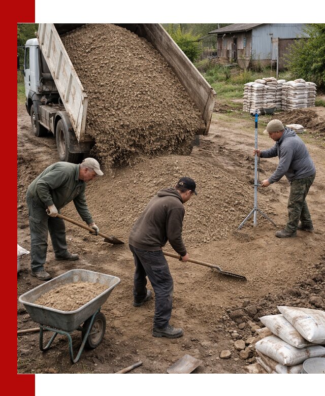 Керамзитовый песок с доставкой в Краснокаменске оптом и в розницу