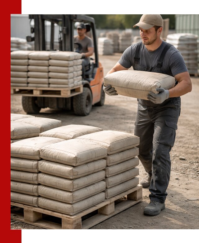 Доставка цемента в мешках оптом и в розницу в Краснокаменске