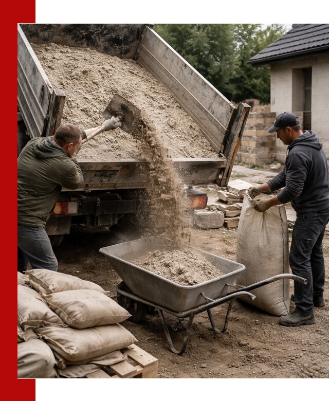 Качественная сухая смесь для кладки с доставкой в Краснокаменске