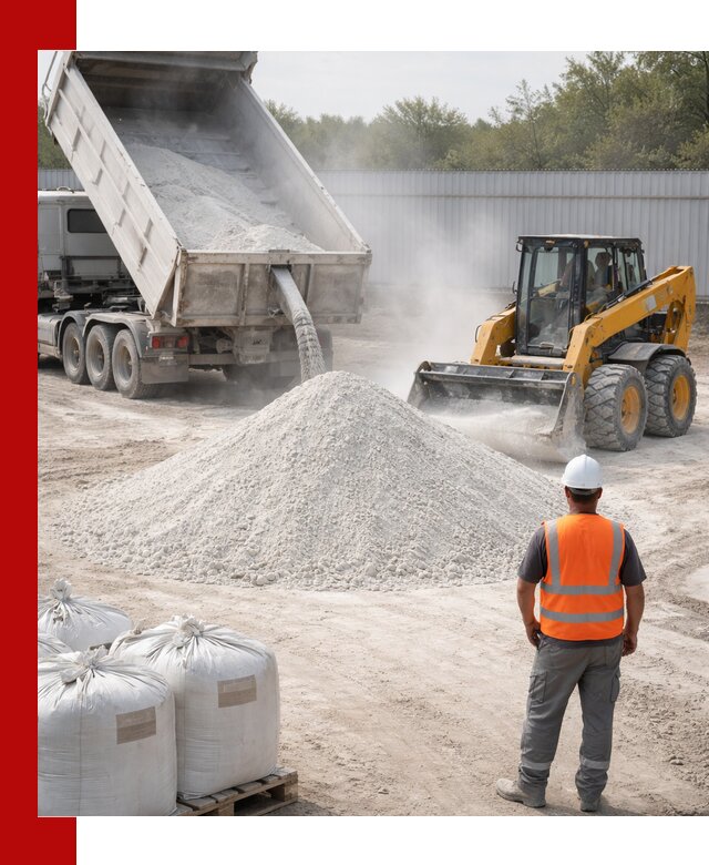 Доставка и продажа известняковой муки в Краснокаменске