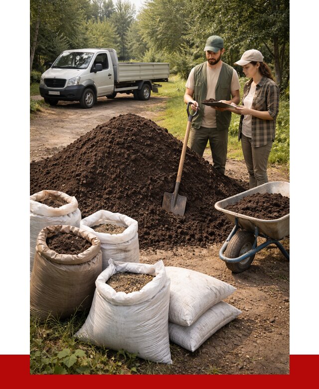 Купить грунт с доставкой в Краснокаменске от 4599 р. за м3 | ПРОНЕРУДКсн