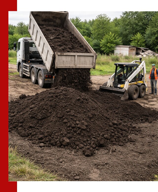 Поставка плодородной земли с доставкой самосвалом в Краснокаменске