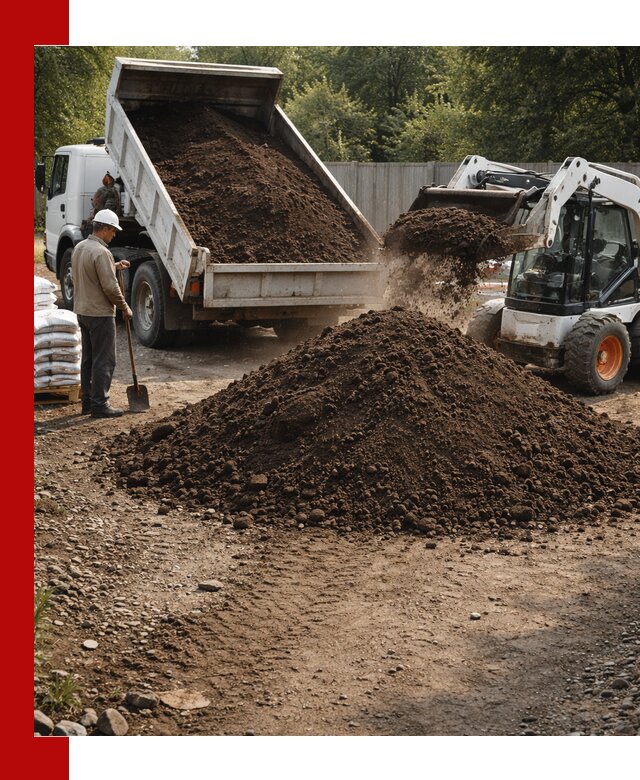 Доставка растительного грунта в Краснокаменске от производителя оптом и в розницу