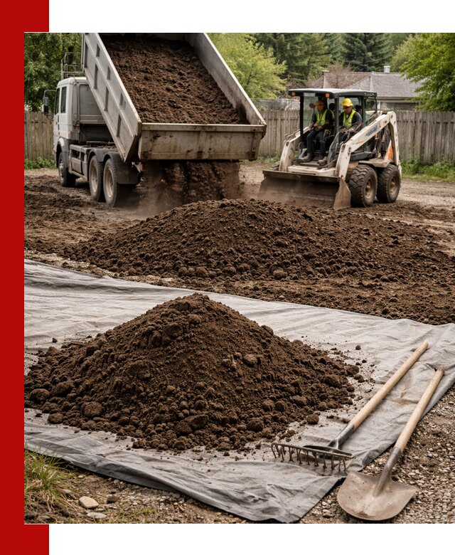 Грунт для отсыпки участка с доставкой в Краснокаменске