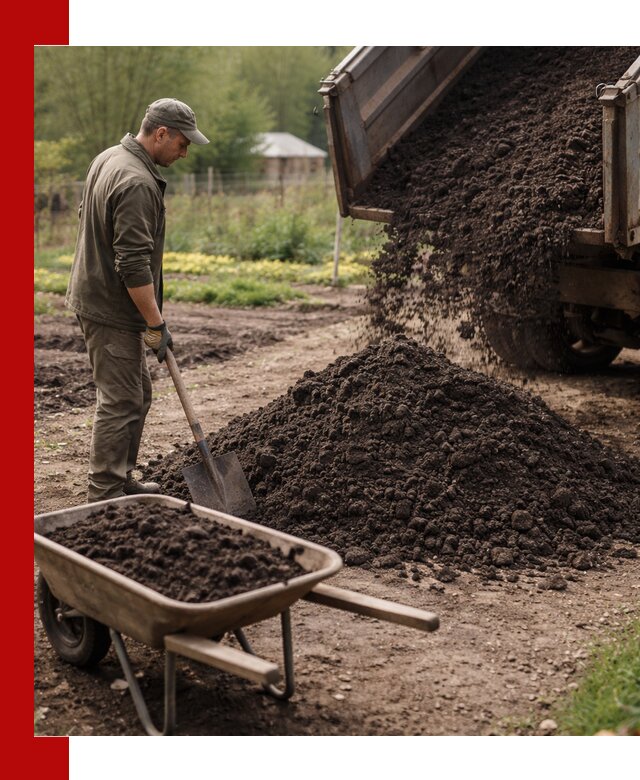 Доставка качественной земли для огорода в Краснокаменске