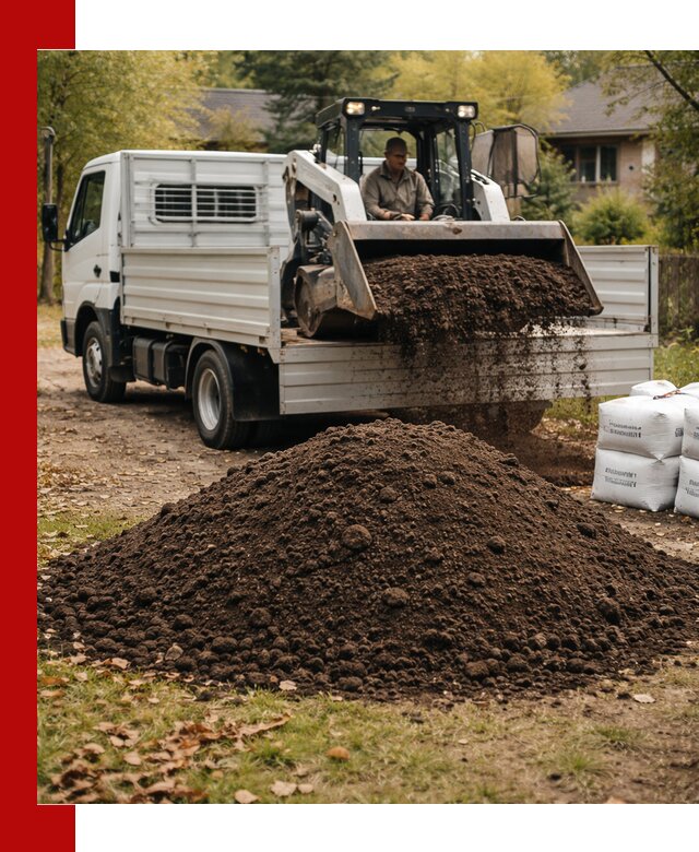 Доставка садовой земли в больших объёмах в Краснокаменске