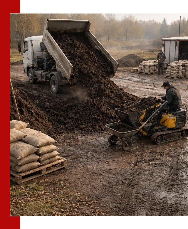 Кислый торф в доставке по выгодным ценам в Краснокаменске