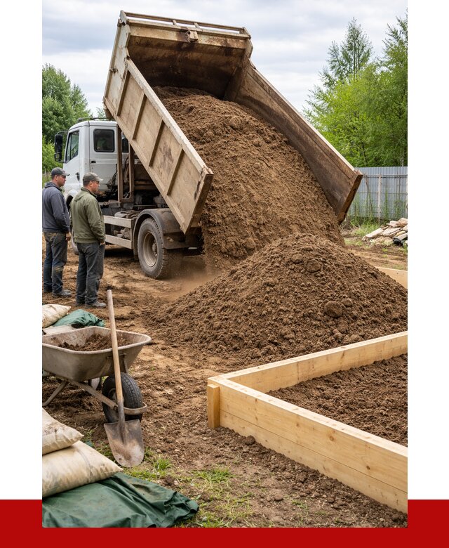 Торфо песчаная смесь в Краснокаменске с доставкой от 1891 р. | ПРОНЕРУДКсн