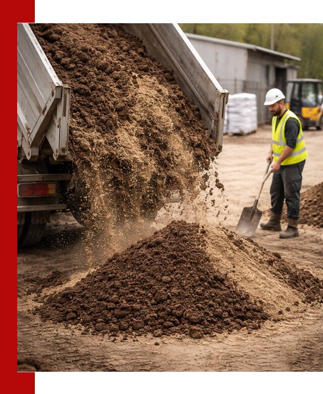 Доставка торфо-песчаной смеси в Краснокаменске для строительства и озеленения