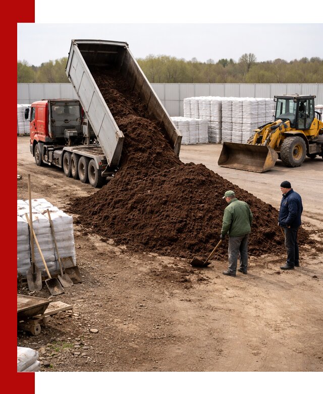 Доставка торфяных смесей оптом и в розницу в Краснокаменске