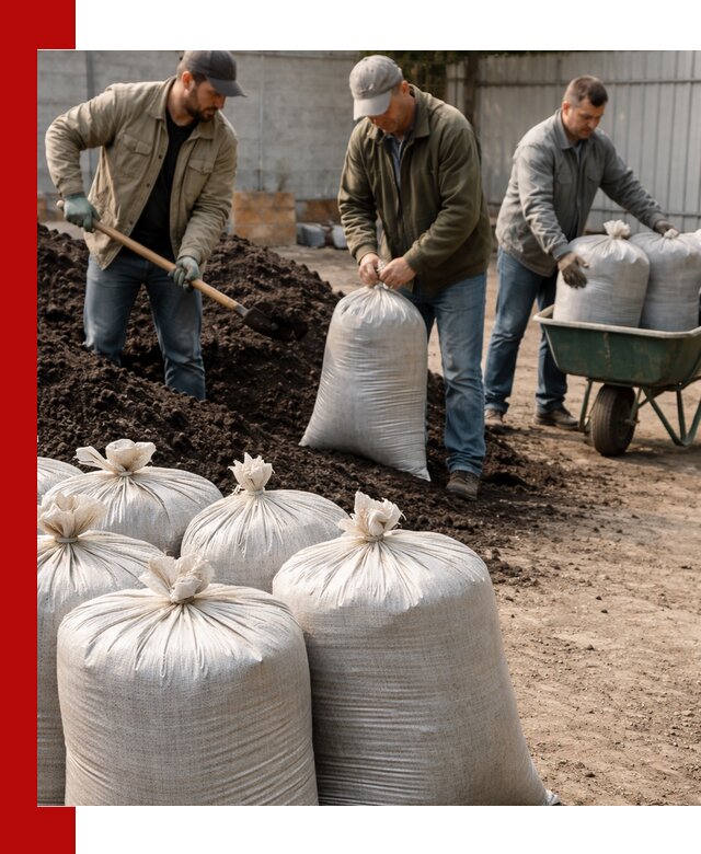 Купить чернозем в мешках с доставкой в Краснокаменске