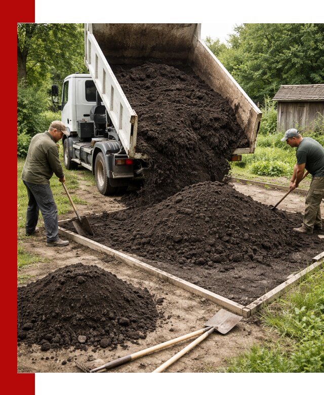 Купить чистый чернозем для огорода с доставкой в Краснокаменске