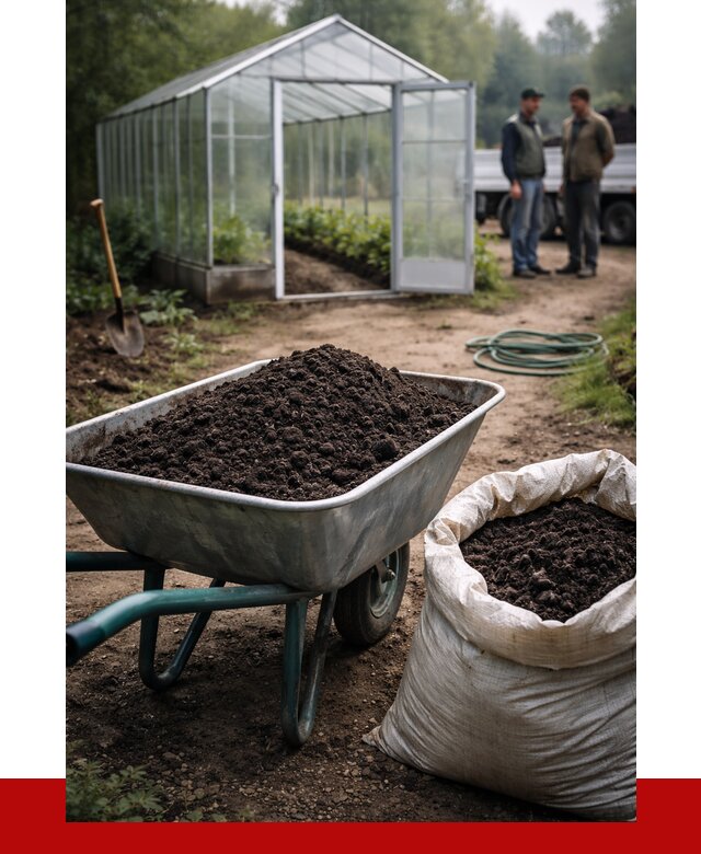 Чернозем для теплицы в Краснокаменске с доставкой от 1533 р. | ПРОНЕРУДКсн